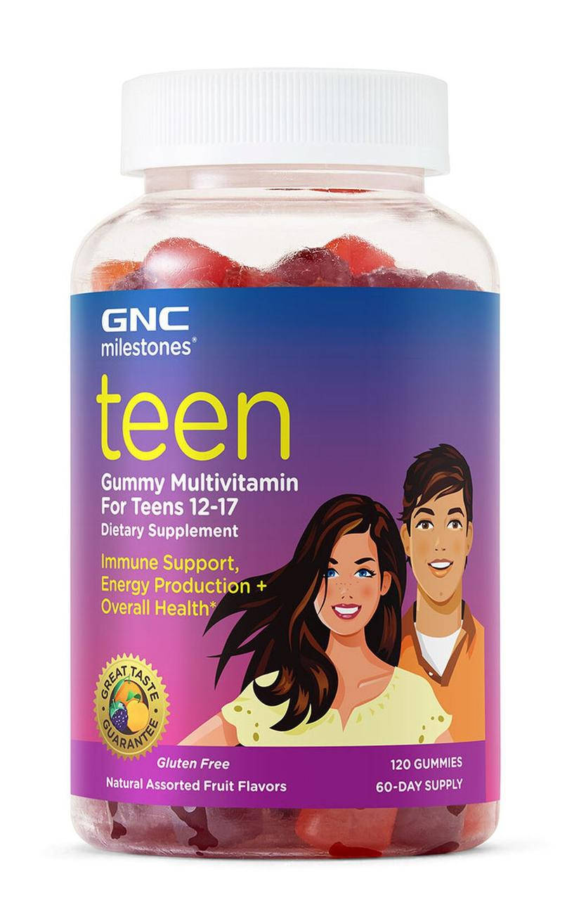 

GNC Teen Gummy Multivitamin For Teens 12-17 Years 120 Gummies