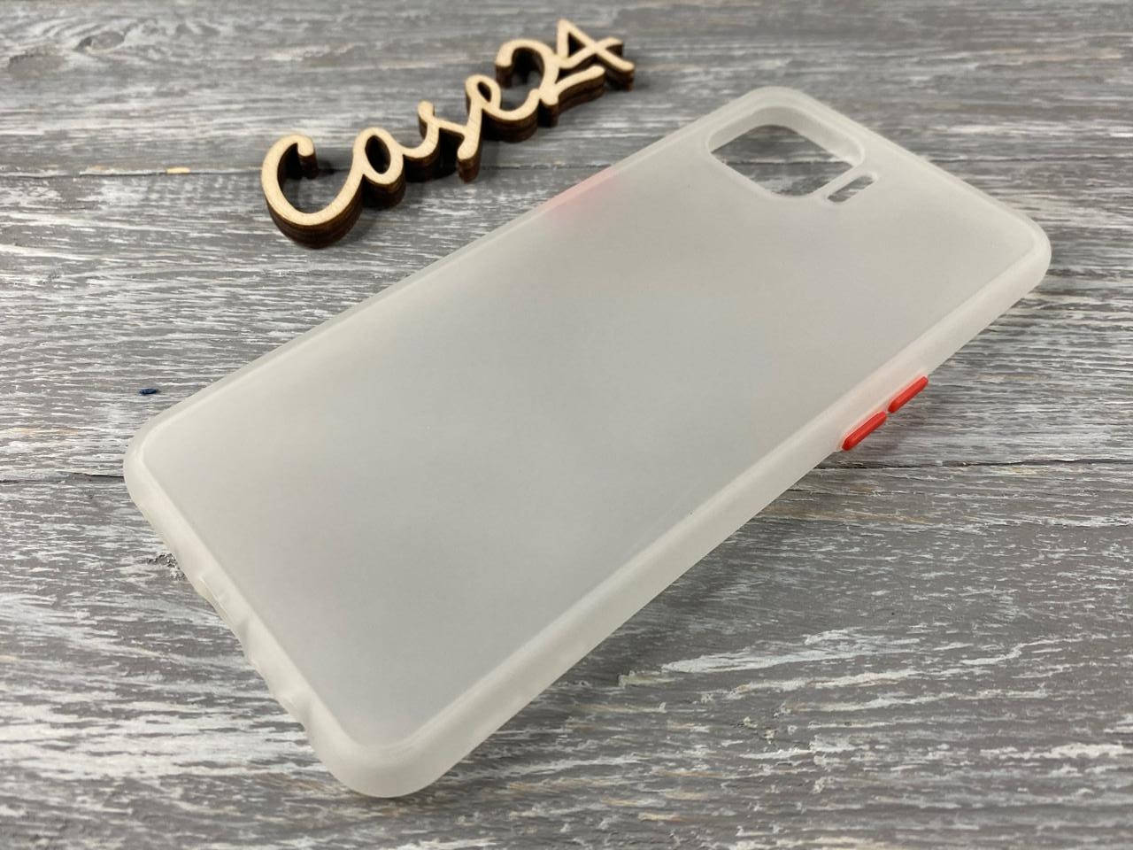 

TPU чехол накладка Matte Color Case (TPU) для OPPO Reno 4 Lite (6 цветов) белый