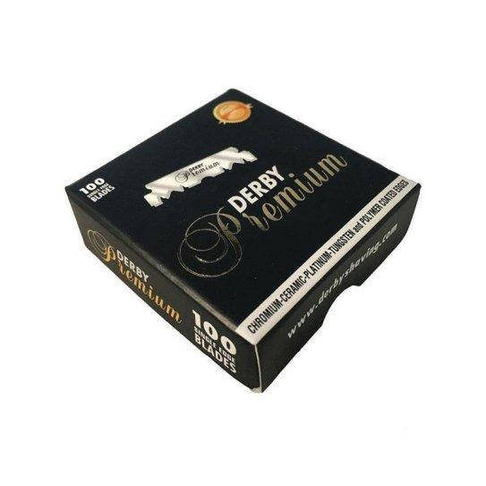 

Лезвия Derby Premium Half Blades половинки 100 шт