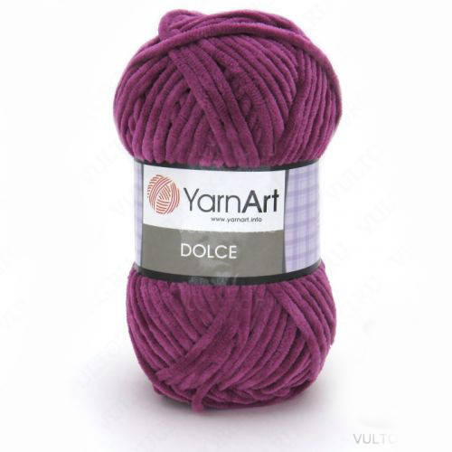 

Yarnart Dolce пурпурный № 766