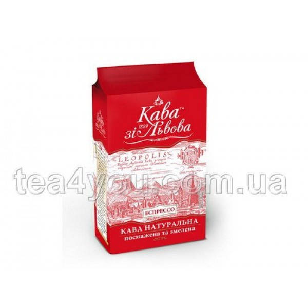 

Кава "Кава зi Львова" Еспресо, 225 г мелена