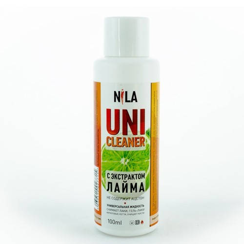 

Жидкость для снятия гель лака "Лайм" Nila Uni-Cleaner 100 мл.