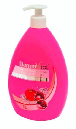 

Гель для душа Dermo Vital ГРАНАТ 1000 ml. 5999559552595