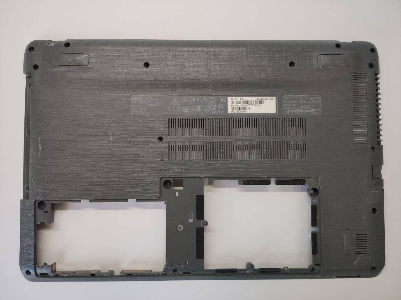 

Дно корпуса для ноутбука Acer Aspire F5-522 15.6" TFQ35ZABBATN