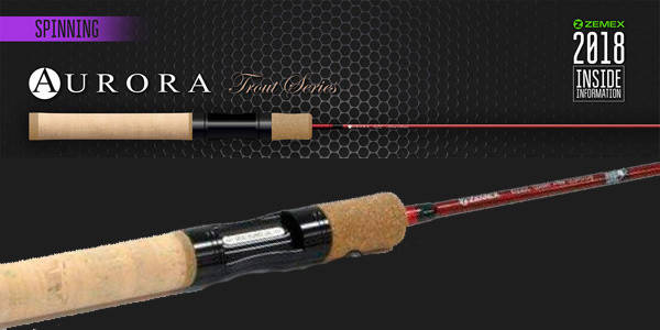 

Спінінгове вудилище ZEMEX AURORA trout series 662UL 1,98m 0.5-6g