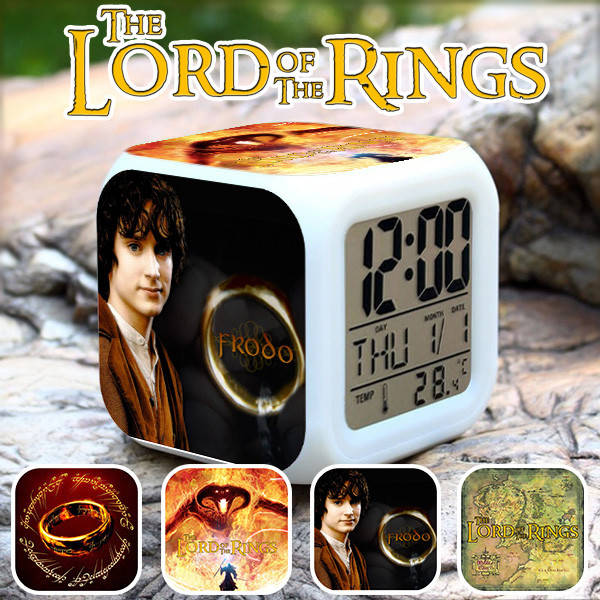 

Настольные часы Властелин колец "Ring with inscription-2" / The Lord of the Rings