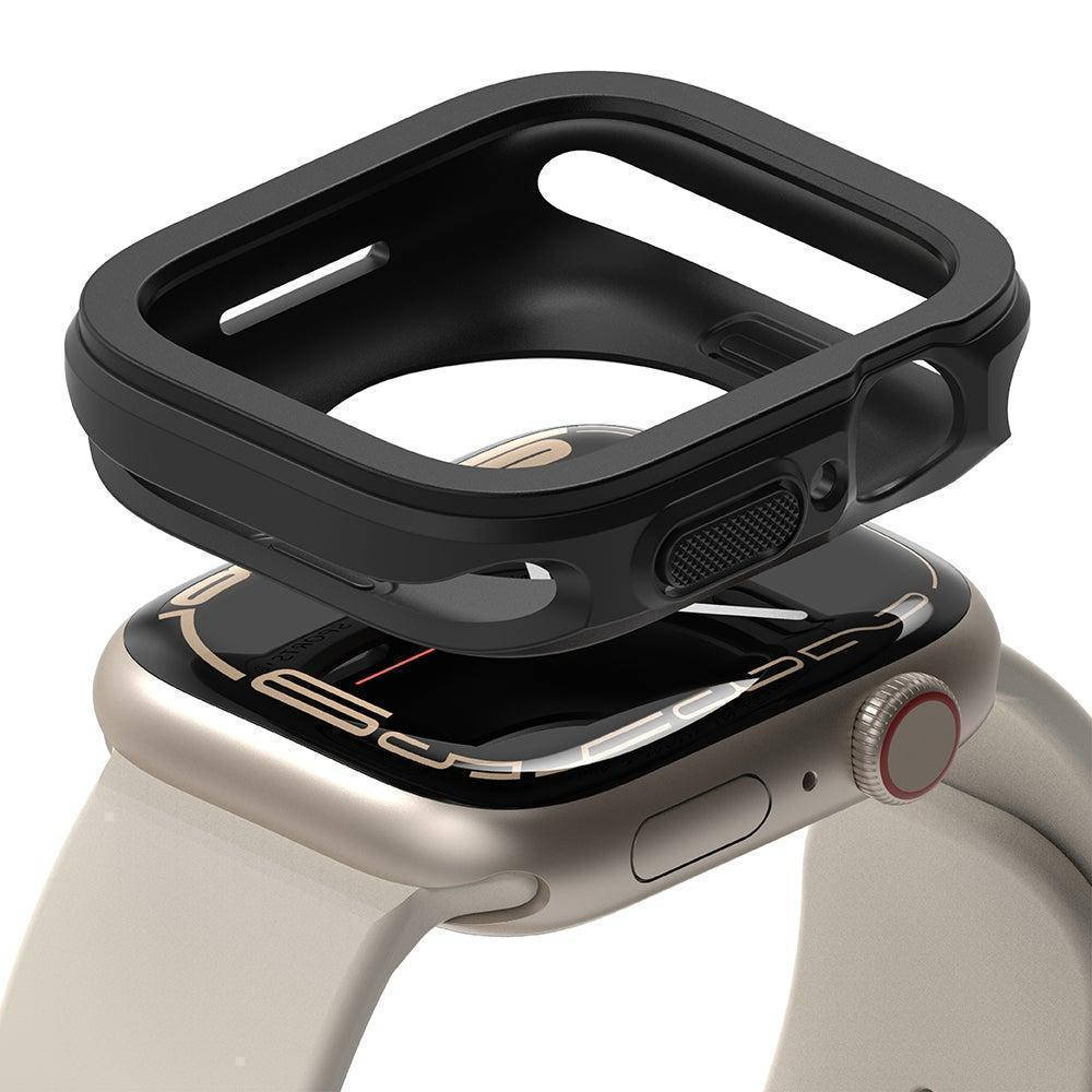 

Чехол Fusion Air Sports для Apple Watch 4/5/6/SE/7 44/45mm Black (ASA590113RS)