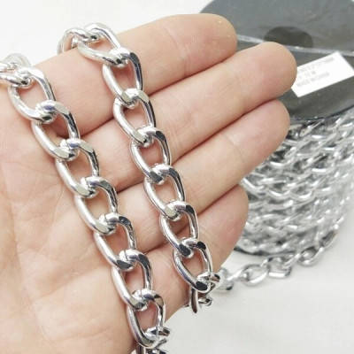 

Декоративные цепи для сумок и одежды на метраж (НДК-32С)