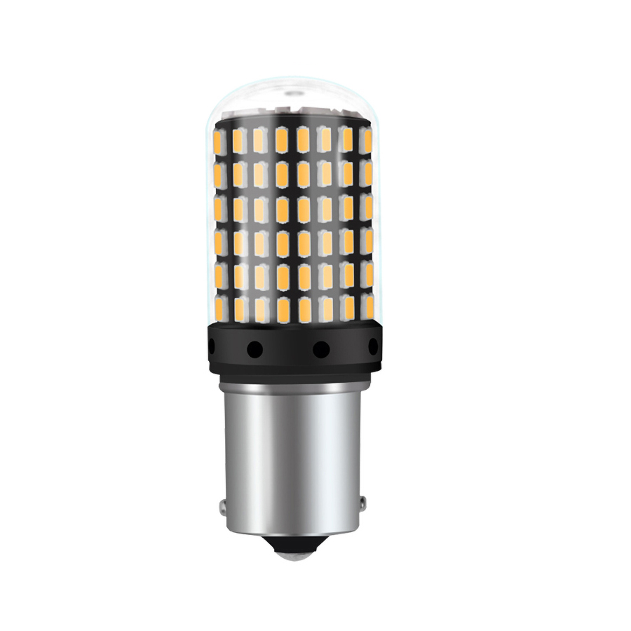 

Лампа автомобильная светодиодная ZIRY PRO-series BA15S - P21W (1156), жёлтая