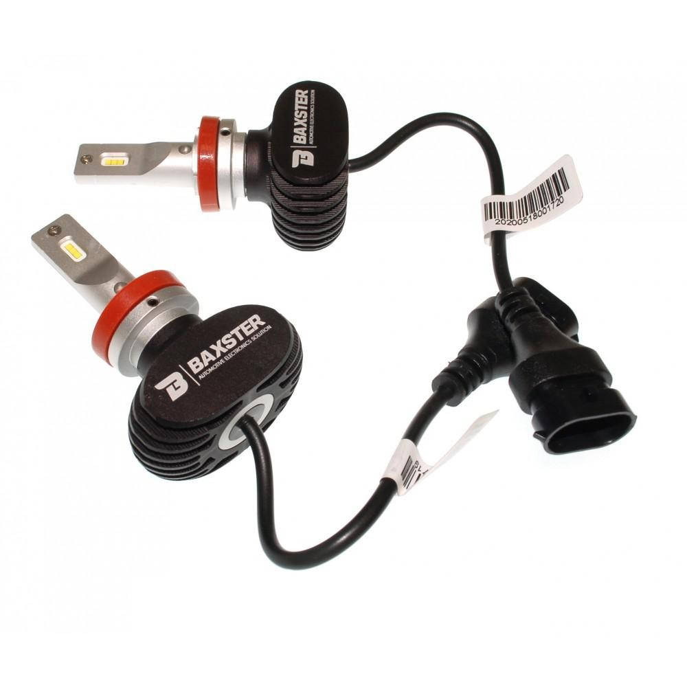 

Комплект LED ламп BAXSTER S1 gen2 H11 5000K 4000lm с радиатором EM, КОД: 6725587