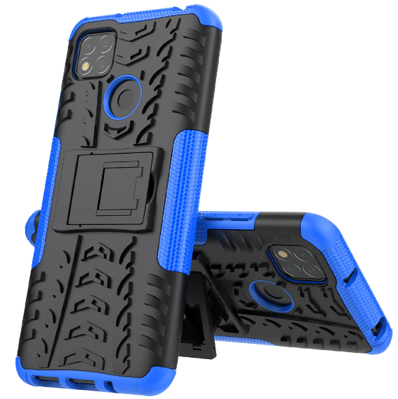

PC + TPU чехол Armor на Xiaomi Redmi 9C (на редми 9с) синий