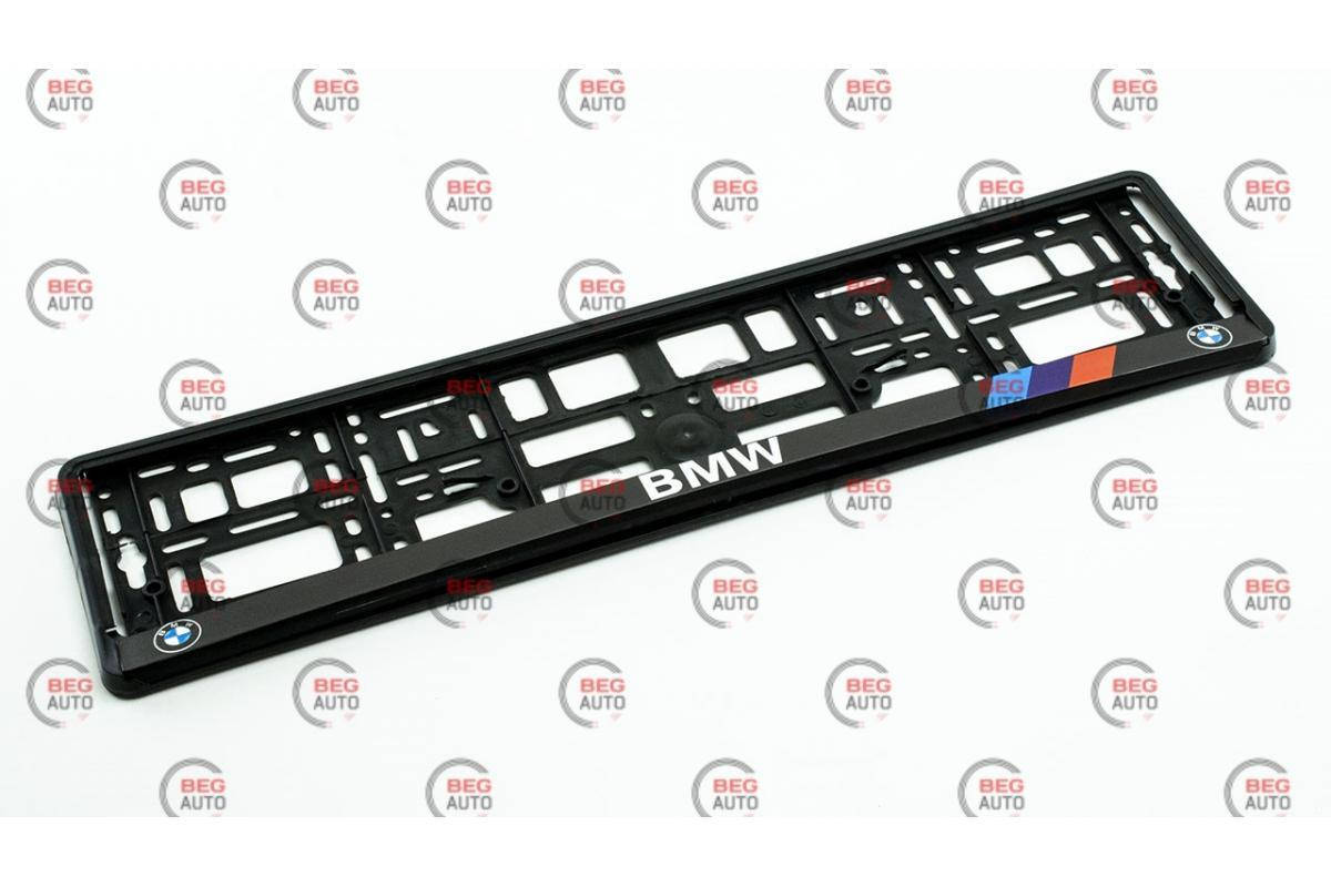

Рамка под номер книжка "BMW M-Power" Avtovin