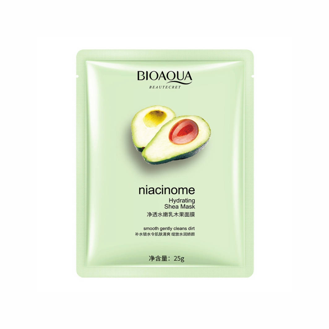 

Очистительная маска с маслом Шы и авокадо Bioaqua Niacinome Hydrating Shea Mask