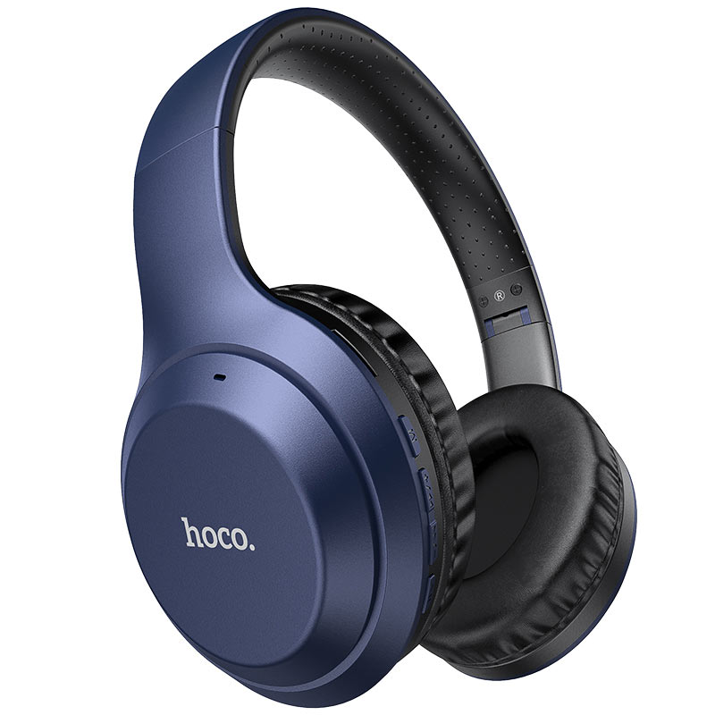 

Беспроводные накладные наушники блютуз с микрофоном HOCO W30 Bluetooth Синий