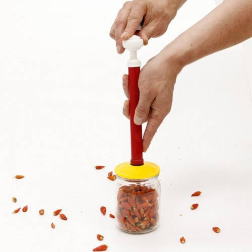 

Вакуумная система ВАКС для хранения и консервирования продуктов ( насос и 9 крышек) b