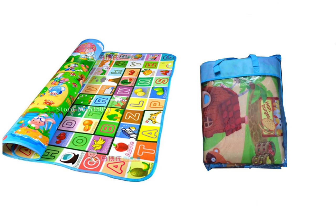 

Детский развивающий игровой мягкий коврик непромокаемый