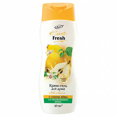 

Exotic Fresh КРЕМ-ГЕЛЬ для душу "АЙВА і ВАНІЛЬ" 500 мл