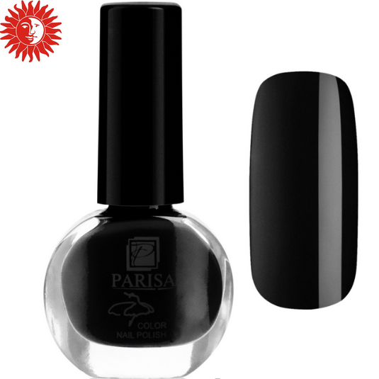 

Лак для ногтей Parisa Cosmetics с гелевым эффектом 7 мл. 026 Черный матовый
