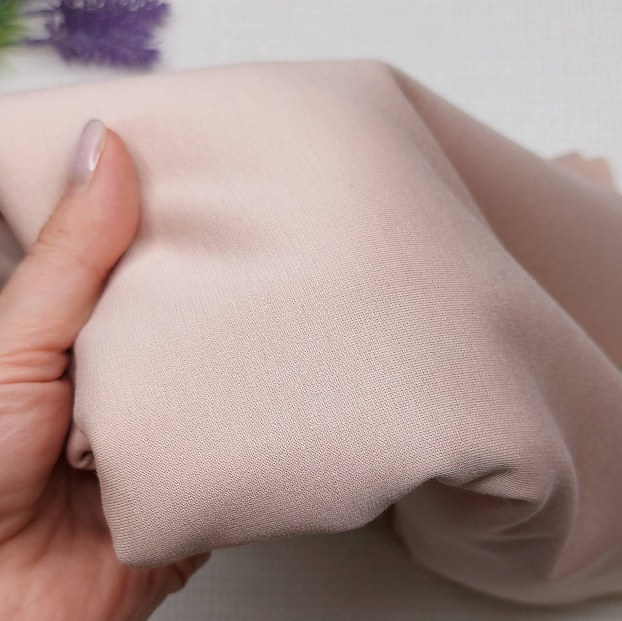 

Трикотаж джерси, Пудра пл. 250 г/м, отрез 45*50 см.