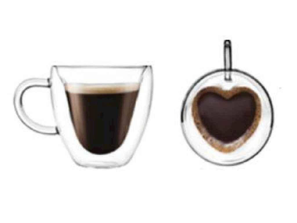 

Набор кружек стеклянных 2 штуки с двойными стенками 250 мл ARDESTO