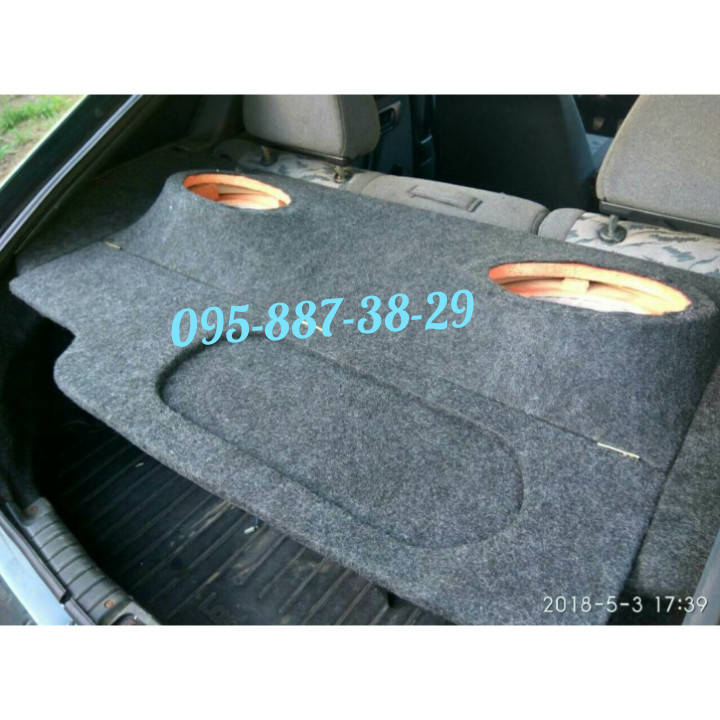 

Задняя акустическая полка ВАЗ 2112 липучка с боковинами