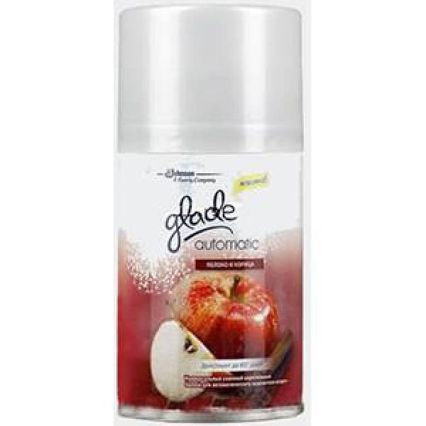 

Сменный баллон к автоматическому освежителю воздуха Glade Яблоко и корица, 269 мл