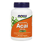 

Ягоды асаи (поддержка иммунитета) NOW Foods Acai 500mg 100 caps