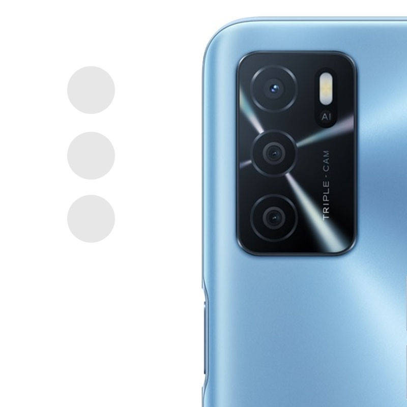 

Гибкое защитное стекло 0.18mm на камеру для Oppo A16s / A16