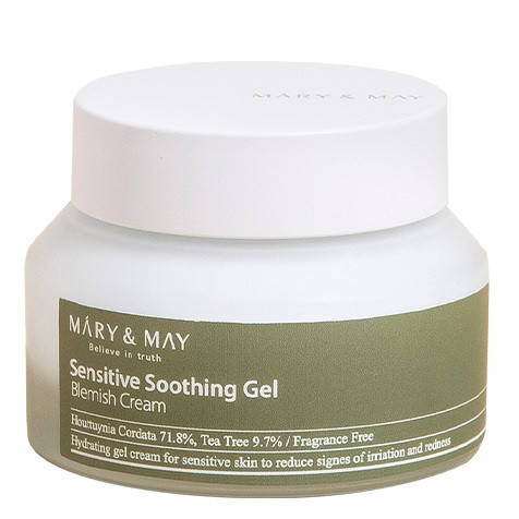 

Успокаивающий гелевый крем Mary&May Sensitive Soothing Gel Blemish Cream, 70 г