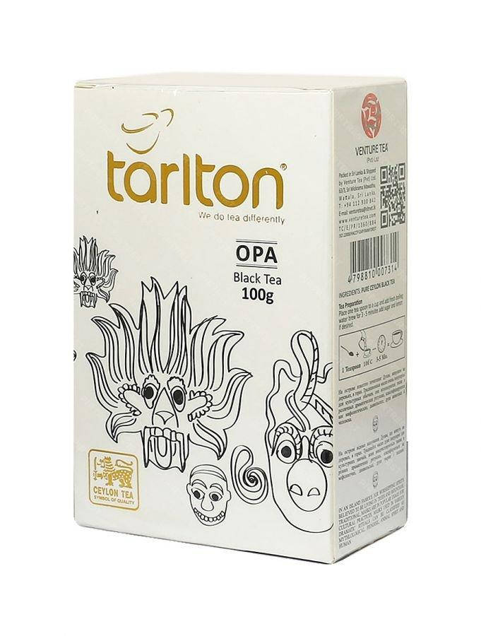 

Tarlton чай черный OPA цейлонский крупнолистовой 100 грамм