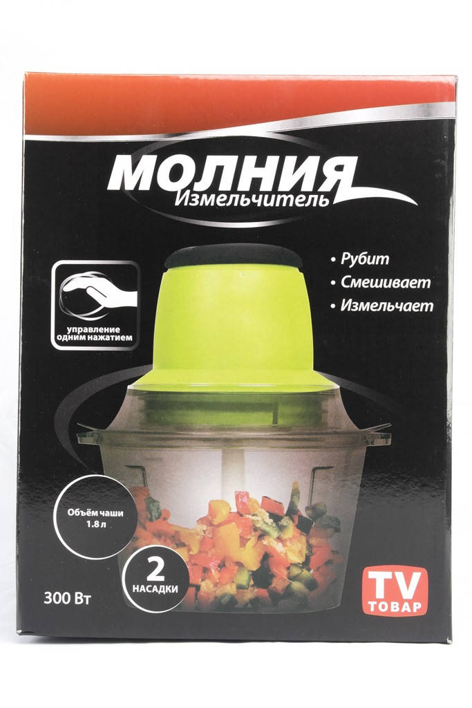 

Блендер-Измельчитель 300Вт Молния 8986 ZS