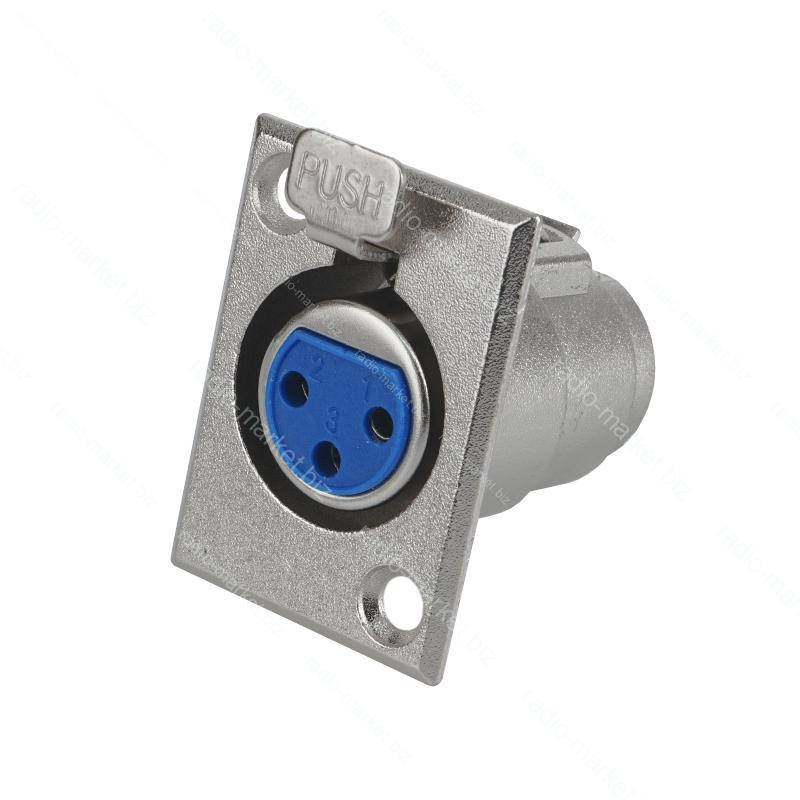 

Гнездо CANON (XLR) 3pin