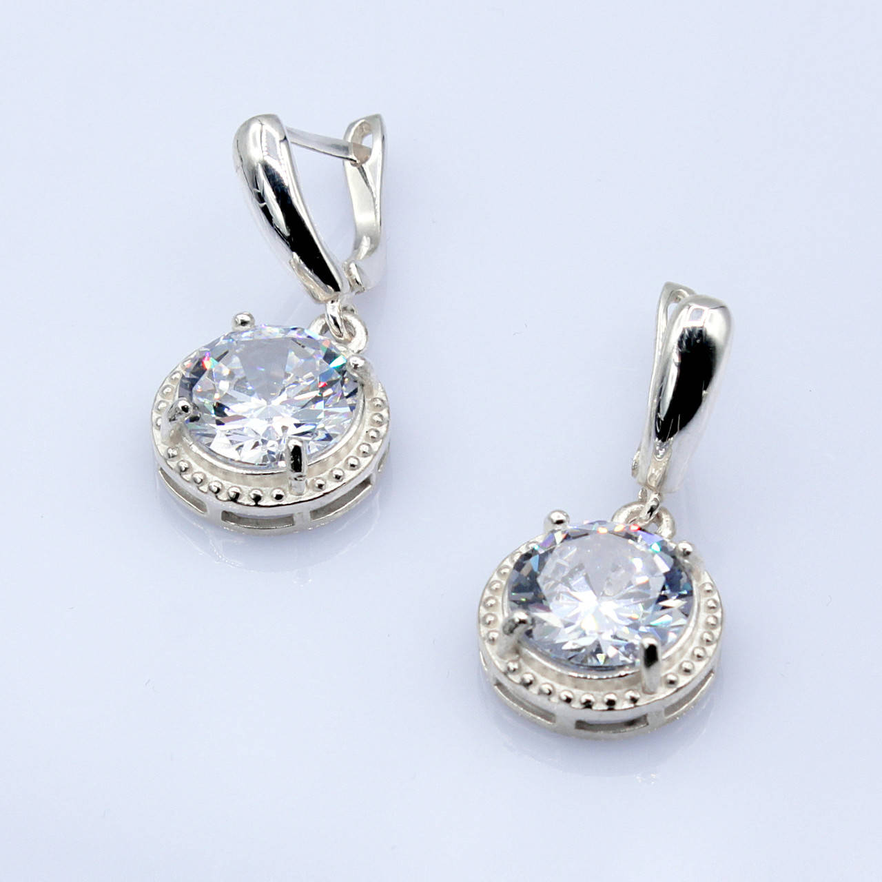 

Серебряные серьги Глаз Дракона