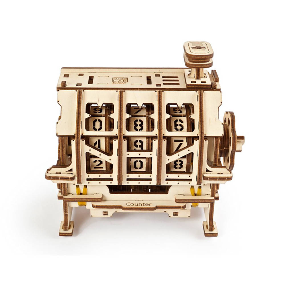 

Механический 3D пазл "Счетчик", 157 элементов UGEARS (4820184121058)