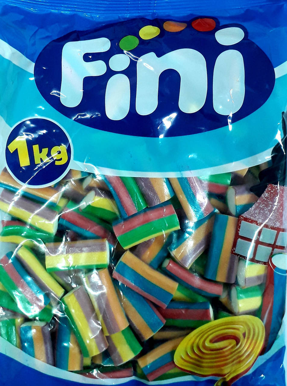 

Желейный мармелад-провода "6 цветов" ТМ Fini 1кг