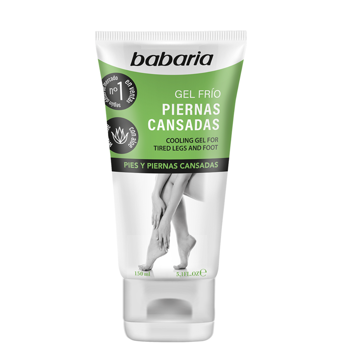 

Холодный гель для уставших ног Babaria Gel frio piernas cansadas 150 мл Испания