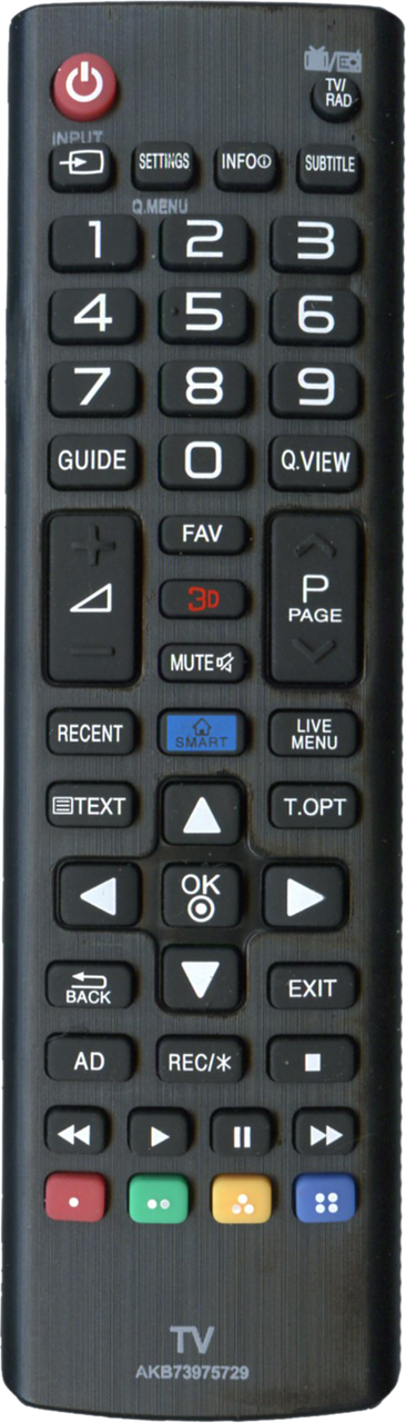 

Пульт ду lg AKB73975729