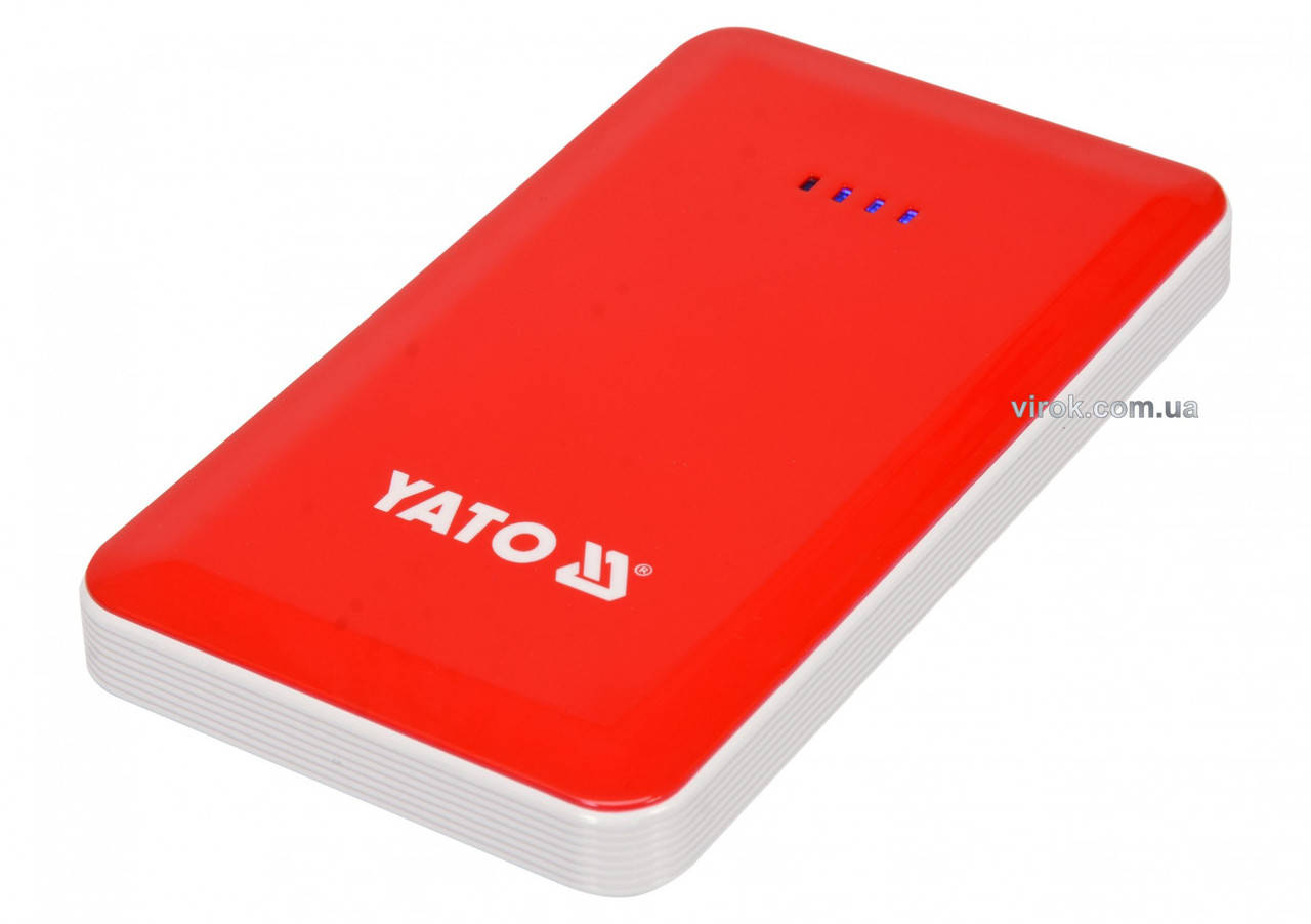 

Пускова батарея Li-Pol 7.5 Агод YATO 200/400 А, живлення через USB: 5В, 2А YT-83080