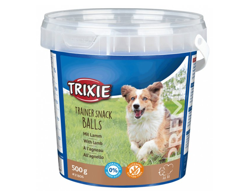 

Trixie TX-31806 Trainer Snack Lamb Balls лакомство для собак 500г (баранина)