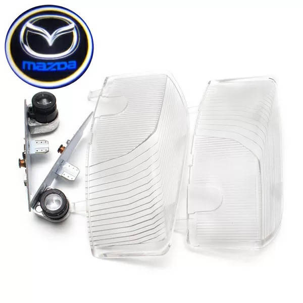 

Штатная подсветка двери с логотипом Mazda 6