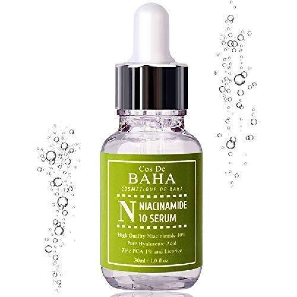 

Сыворотка с ниацинамидом и цинком Cos de Baha 10% Niacinamide Serum with Zinc 1% 30 мл