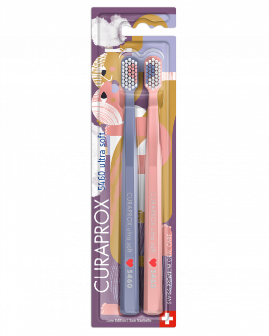 

Зубные щетки Curaprox Curaprox 5460 DUO Pack Love Ultra Soft