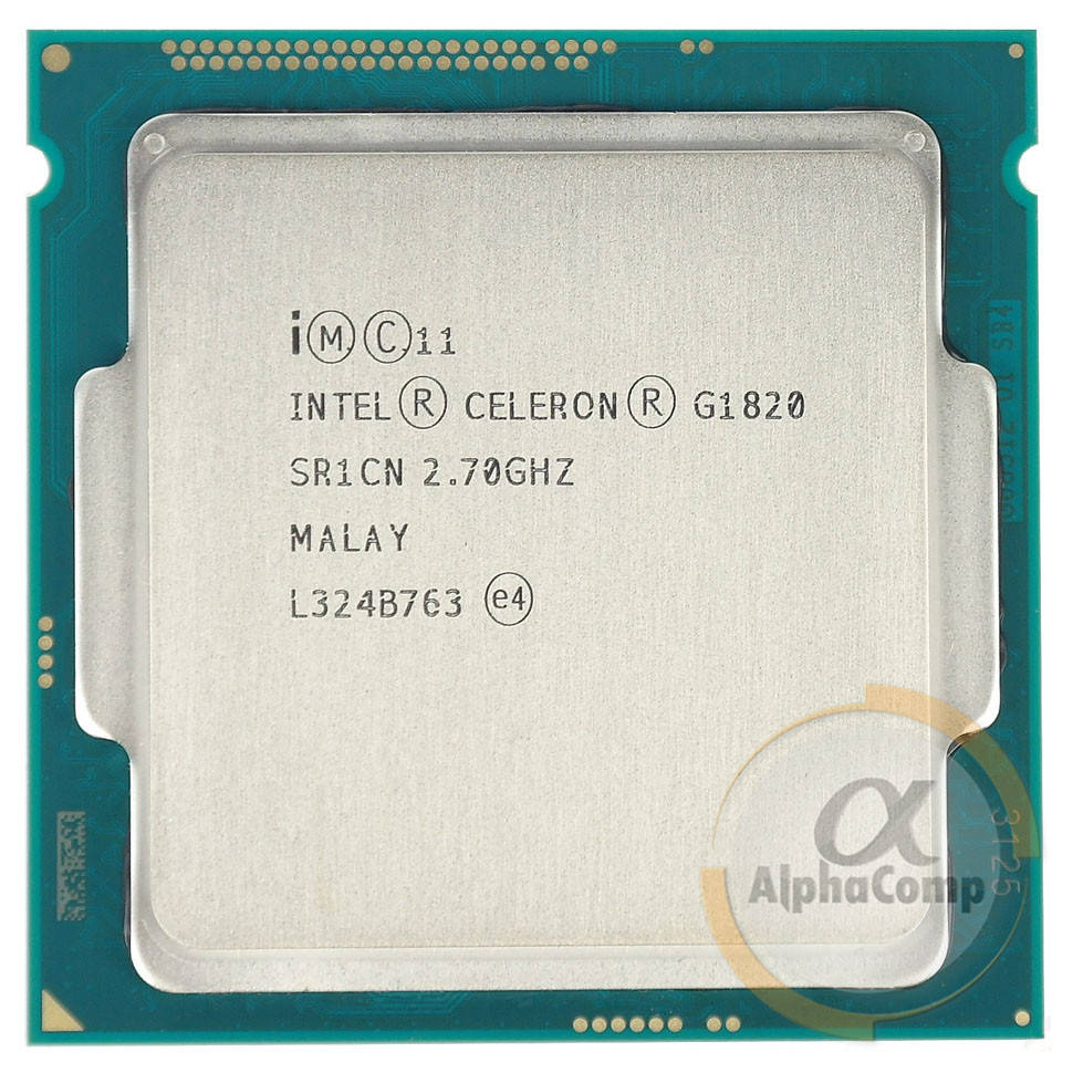 

Процессор Intel Celeron G1820 (2×2.70GHz • 2Mb • 1150) БУ