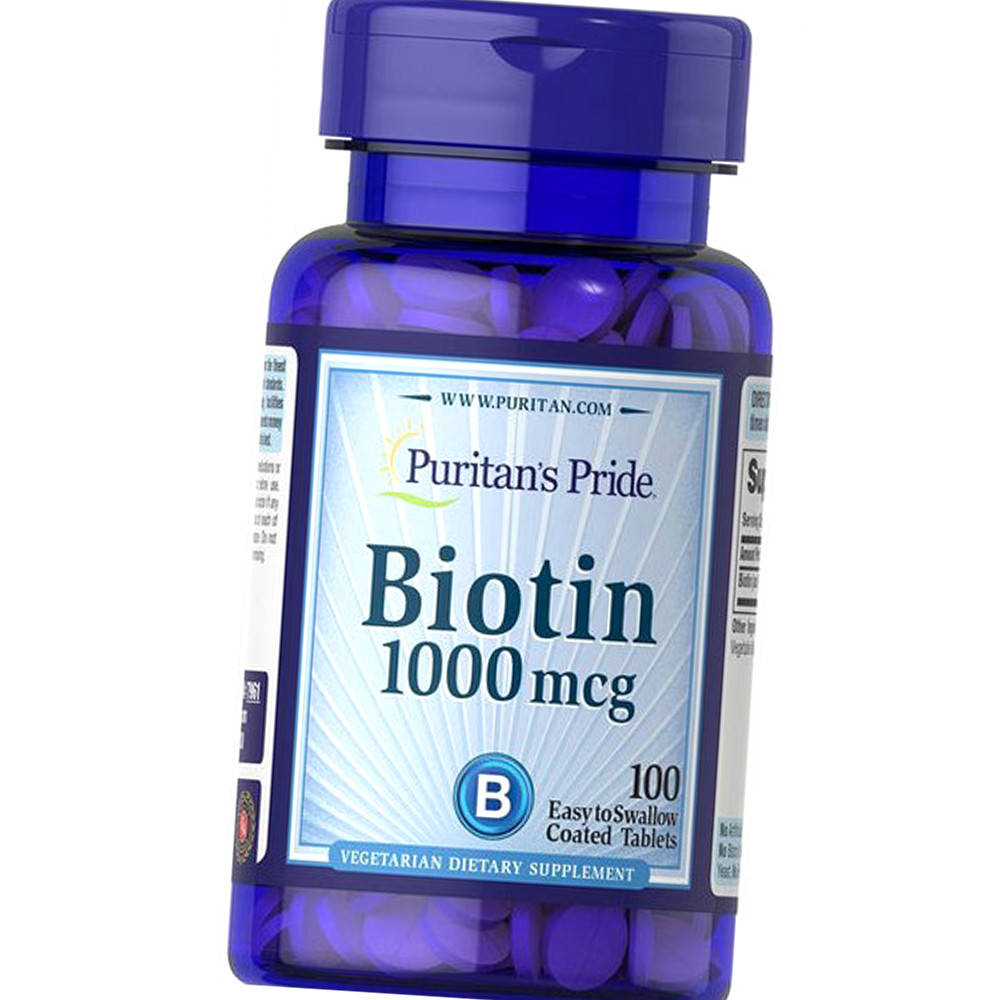 

Биотин Puritan's Pride Biotin 1000 mсg 100 таб
