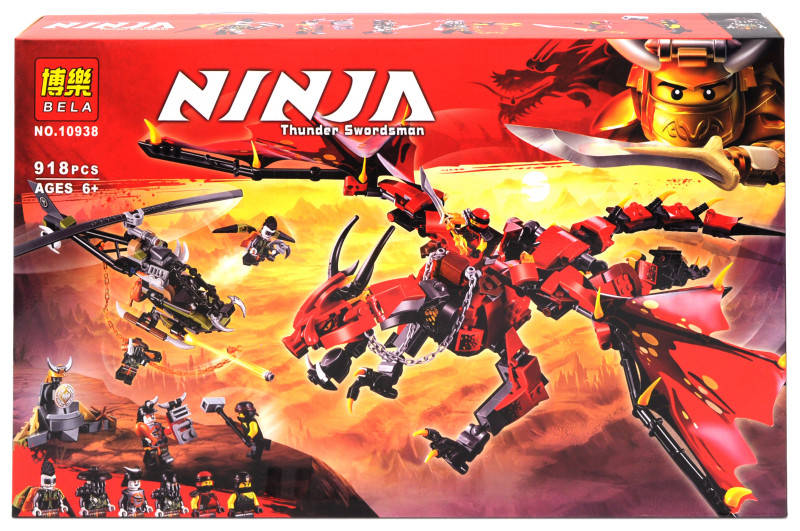 

Конструктор "NINJAGO" "Перший страж" 918 дет. 10938