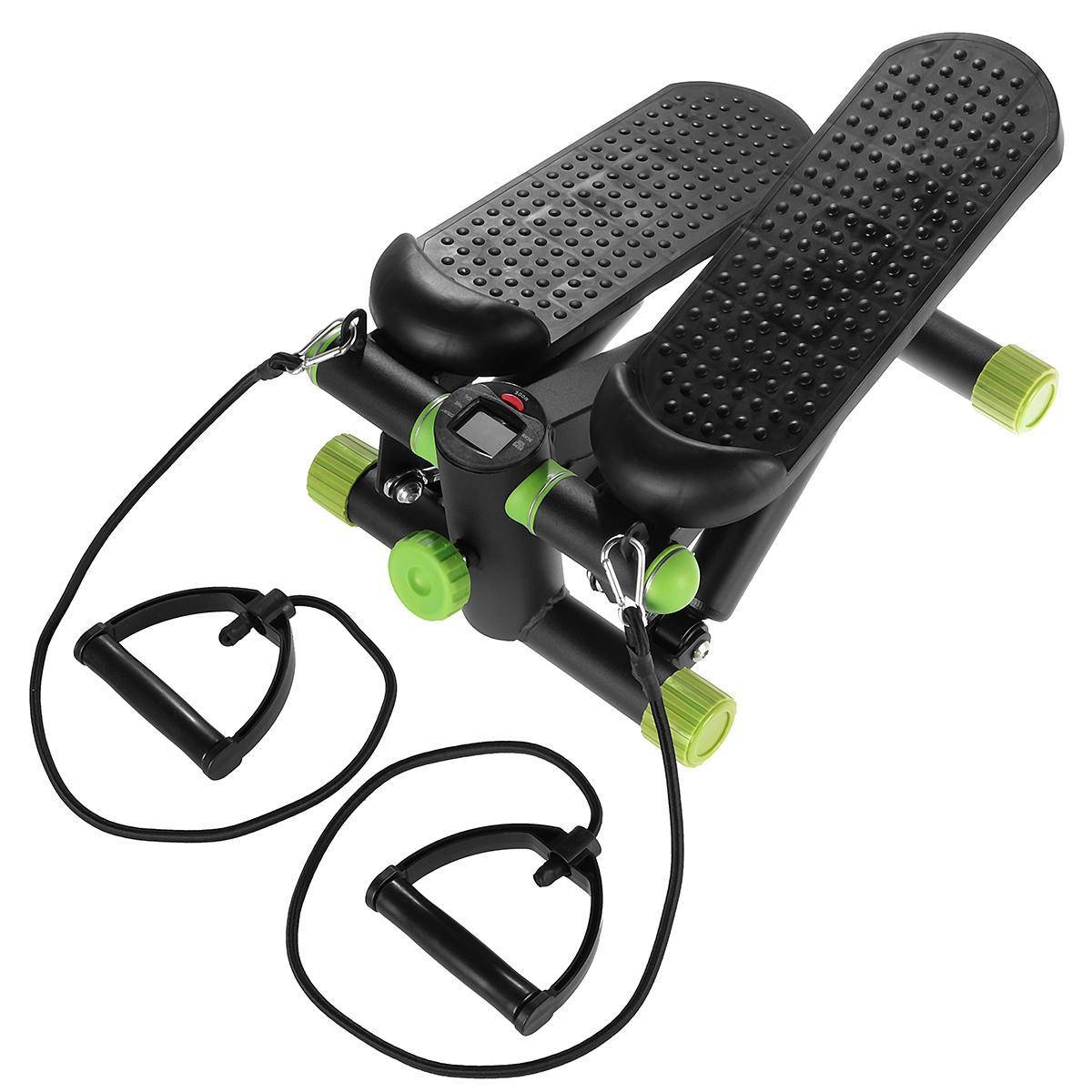 

Степпер (мини-степпер) с эспандерами SportVida SV-HK0357 Black/Green
