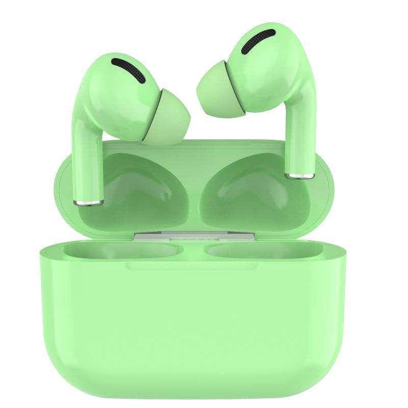 

Беспроводные Bluetooth наушники MDR Pro 7438 с сенсором и кейсом green, Зелёный