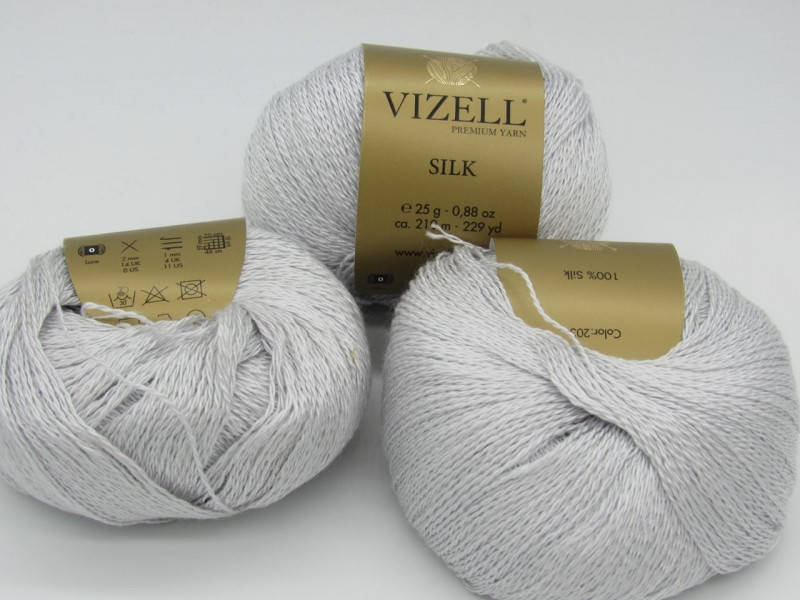 

Пряжа Silk Vizzel-203