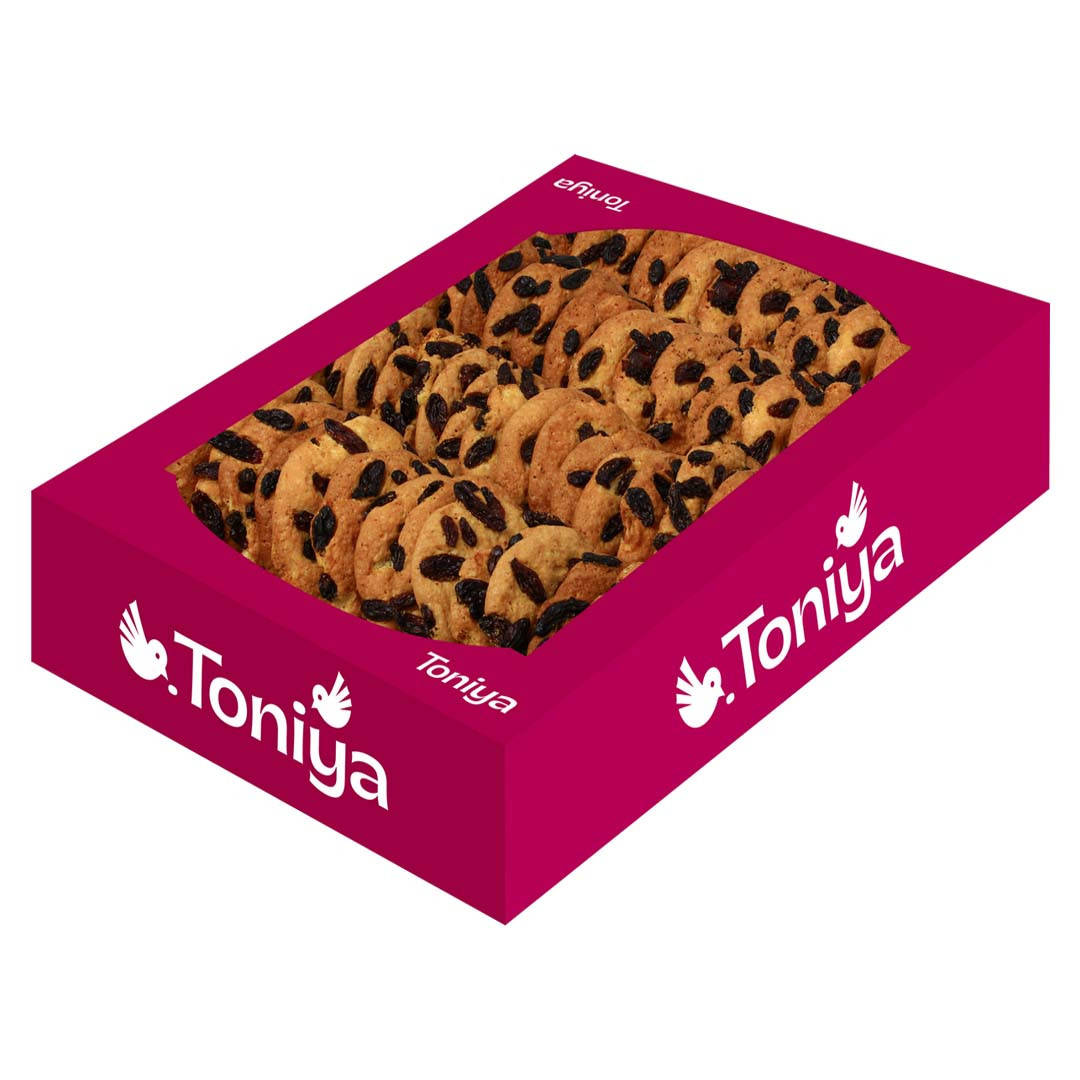 

Печенье сдобное с большим изюмом Королевский изюм 2,5кг ТМ TONIYA
