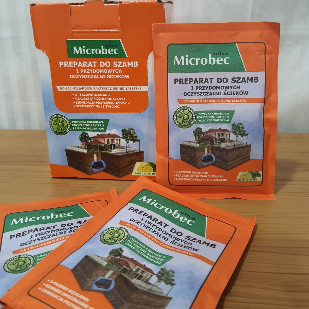 

Средство Microbec Ultra для выгребных ям и септиков (лимон), 25 г